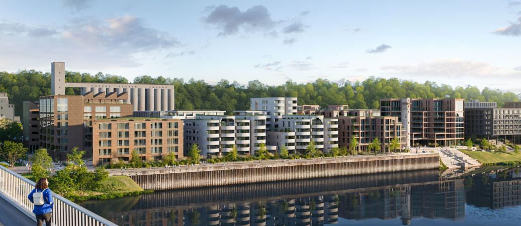 „SBA Urban“ išsirinko tolesnės „Nemunaičių“ plėtros architektūrinę koncepciją: kurs su 5 architektų studijomis